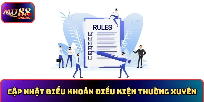 Cập nhật điều khoản điều kiện MU88 thường xuyên
