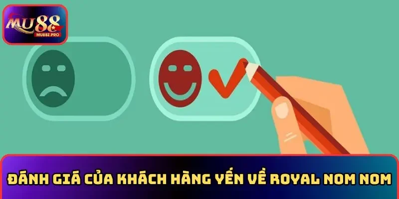 Đánh giá của khách hàng Yến về royal nom nom